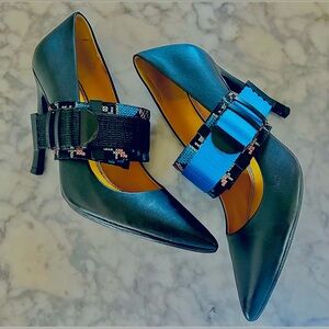 Diesel Leather Pumps